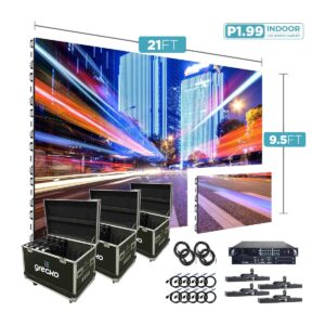 Pantalla LED NovaStar P1.99mm – 6.40 x 2.80 mtrs – (60 Paneles)