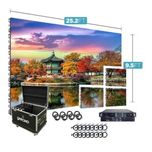 Pantalla LED NovaStar P1.99mm – 7.68 x 2.88 mtrs – (72 Paneles)