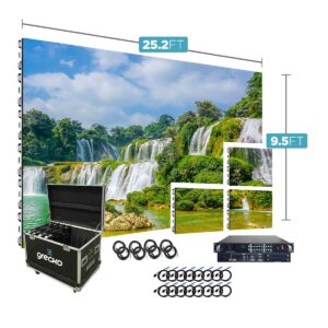 Pantalla LED NovaStar P1.25mm – 7.68 x 2.88 mtrs – (72 Paneles)
