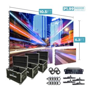 Pantalla LED NovaStar P1.99mm – 3.20 x 1.92 mtrs – (20 Paneles)