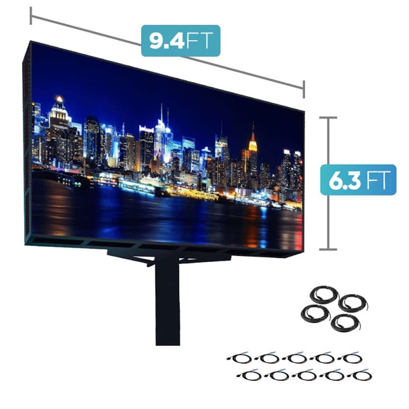 Pantalla LED NovaStar P6mm – 2.88 x 1.92 mtrs – (6 Paneles)